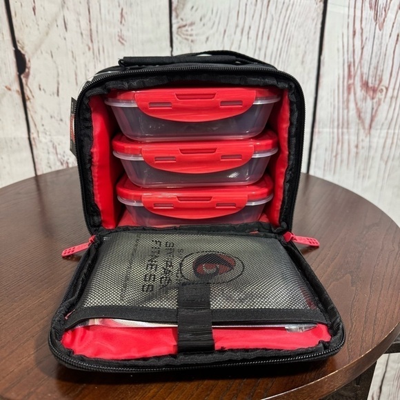 6 PACK FITNESS MOTIVATOR CUBE MEAL PREP MANAGEMENT SYSTEM 3 meals pack - Picture 10 of 10